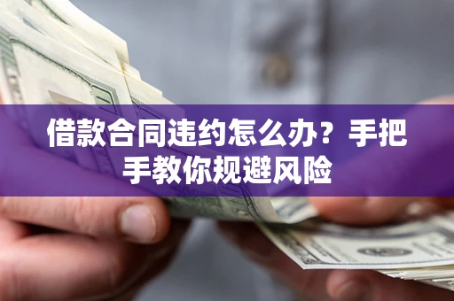 武汉借款合同违约怎么办？手把手教你规避风险