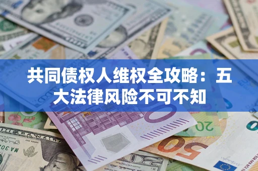 武汉共同债权人维权全攻略：五大法律风险不可不知
