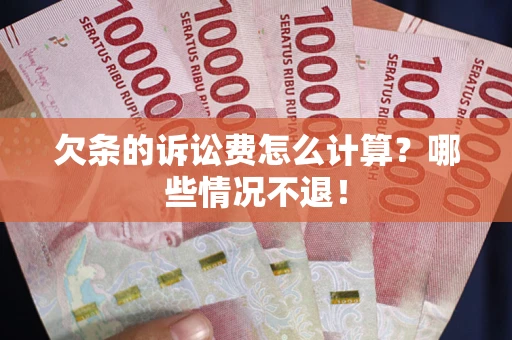 武汉欠条的诉讼费怎么计算?哪些情况不退! 武汉欠条的诉讼费怎么计算?哪些情况不退!