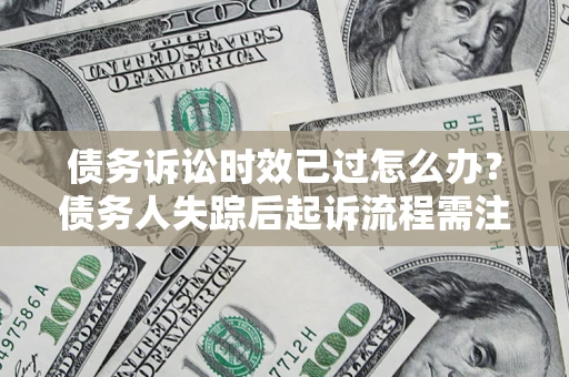 武汉债务诉讼时效已过怎么办？债务人失踪后起诉流程需注意什么？