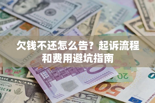 武汉欠钱不还怎么告?起诉流程和费用避坑指南 武汉欠钱不还怎么告?起诉流程和费用避坑指南