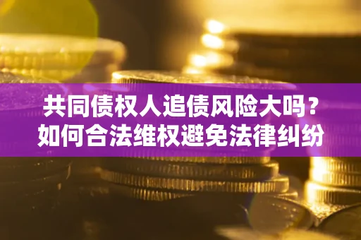 武汉共同债权人追债风险大吗？如何合法维权避免法律纠纷？